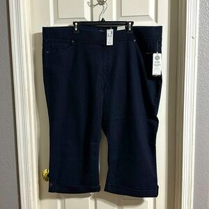 NWT Avenue Ultimate Fit Capri Size 24